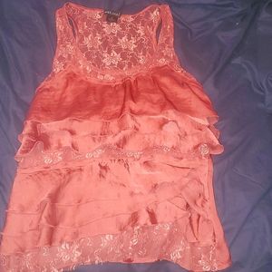 Wet seal silk blouse size sm
